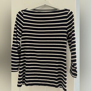 Striped Top - Wide Neck